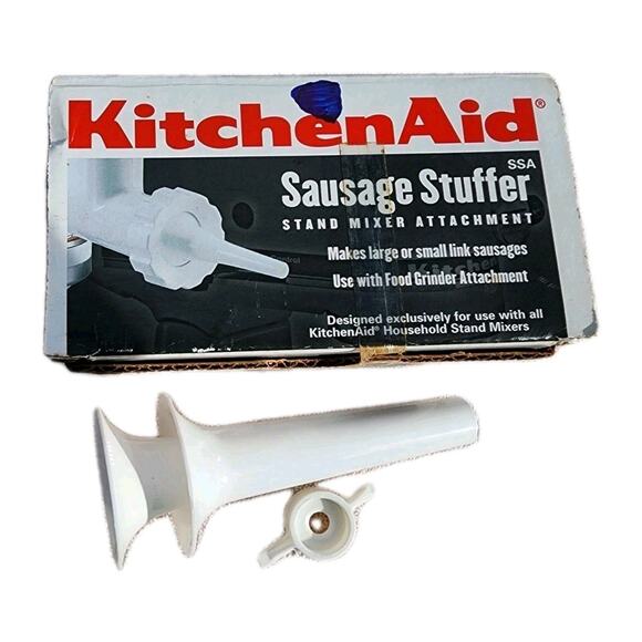 Kitchen Aid Stand Mixer Sausage Stuffer Accessory - Picture 1 of 7